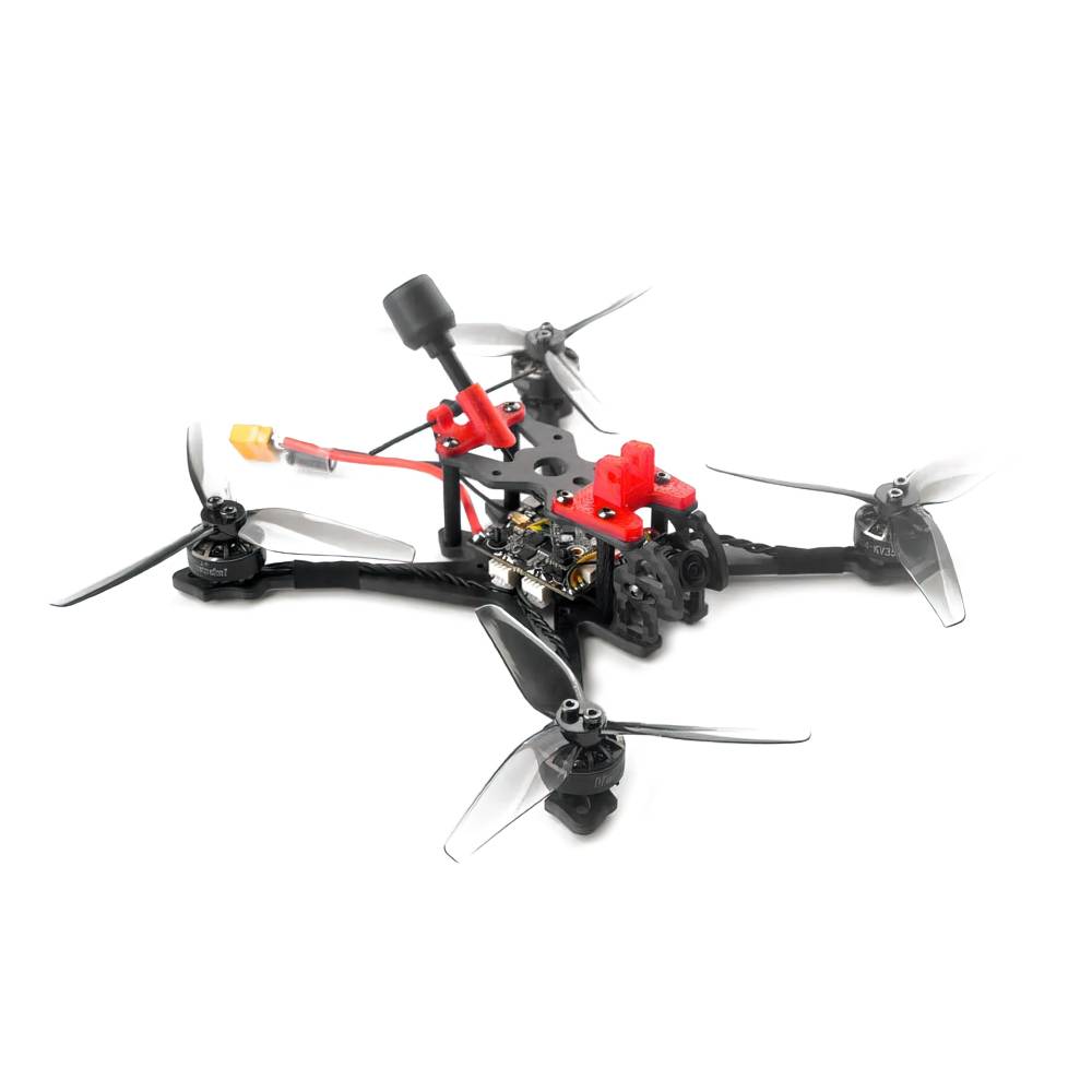 Happymodel Crux35 4S Analog Freestyle Racing Drone w/ Caddx Ant Camera - <b>BNF FRSKY</b>